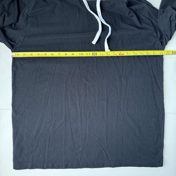 Hot Topic White Black Hoodie Size Large - Picture 5 of 9